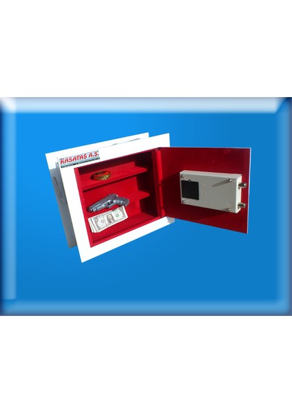 039YE1 Kars Tipi Dıştan Elektronik Şifreli Ankastre Duvar Kasa
