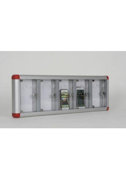 5 Gözlü Alüminyum Cep Telefonu Dolabı 1 999TL