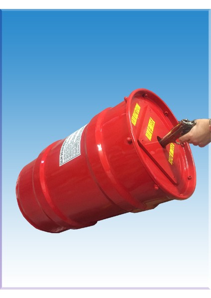 Askeriye Tipi Içi Kurşun Geçirmez Çelikten Doldur Boşalt Bidonu