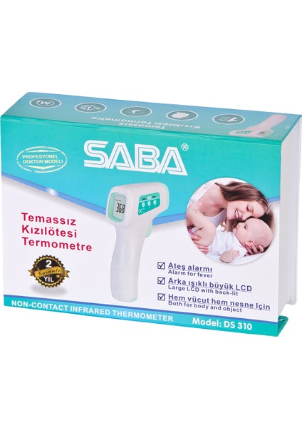 DS-310 Kızıl Ötesi Temazsız Ateş Ölçer