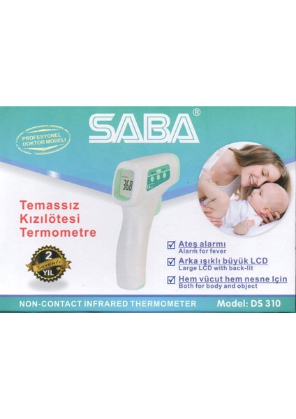 DS-310 Kızıl Ötesi Temazsız Ateş Ölçer