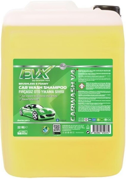 Car Wash V4 - Fırçasız Oto Yıkama Şampuanı 22 Kg.