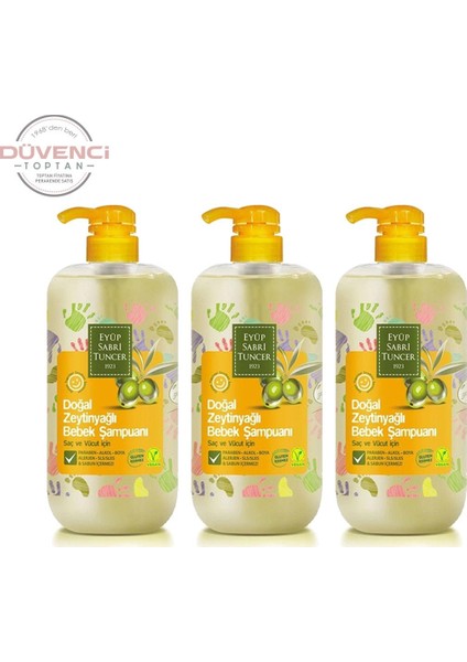 Bebek Şampuanı 600 ml x 3