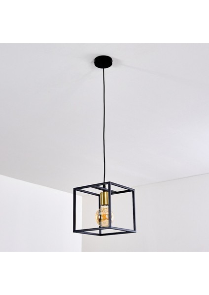 Modern Küp Metal Sarkıt Avize 25CM x 25CM indirimleri