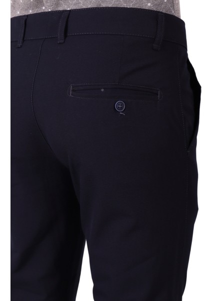 Lacivert Slim Fit Erkek Keten Pantolon P21001 fiyatları