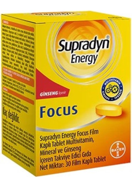 Energy Focus 30 Film Kaplı Tablet
