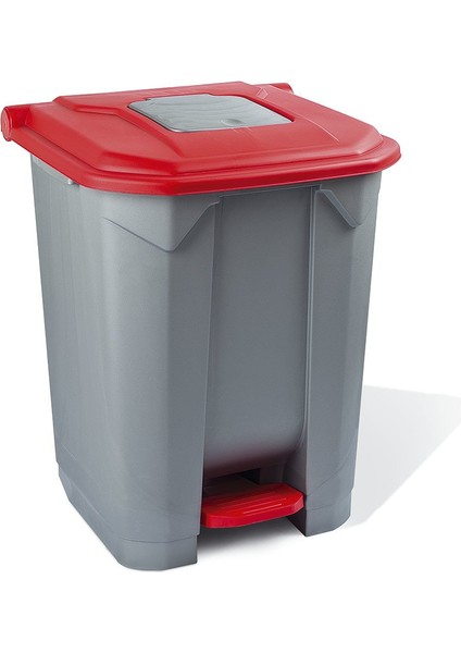 Çöp Konteyneri Çift Kapaklı Pedallı 70 L