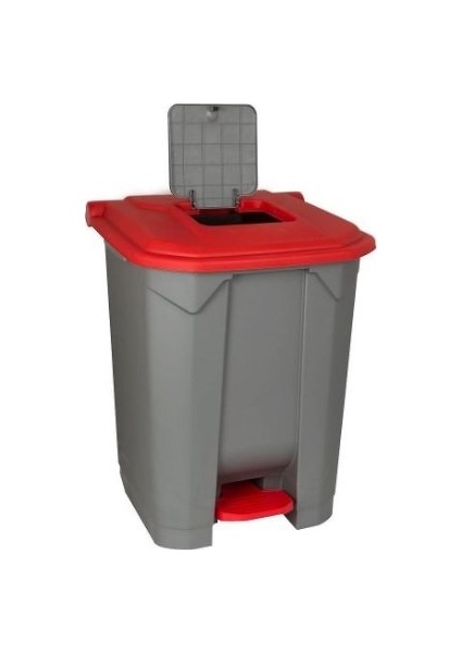 Çöp Konteyneri Çift Kapaklı Pedallı 70 L fiyatları