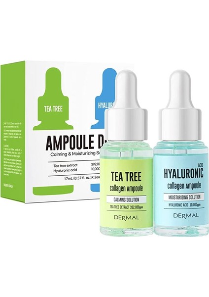 2'li Ampul Set Çay Ağacı & Hyaluronic ASIT17ML*2