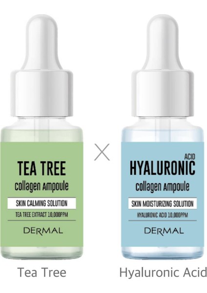 2'li Ampul Set Çay Ağacı & Hyaluronic ASIT17ML*2