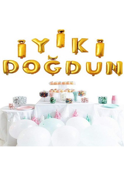 Iyiki Doğdun Gold (Altın Sarısı) Folyo Balon fiyatları