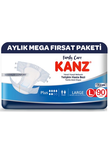 Hasta Bezi L Beden 90 Adet