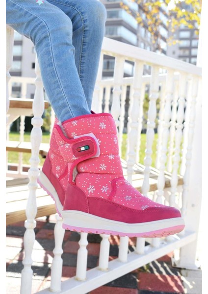 Su Soğuk Geçirmez Çocuk Kar Botu