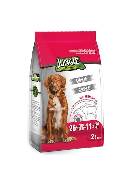 Yetişkin Köpek Maması 2.5 kg Kuzulu