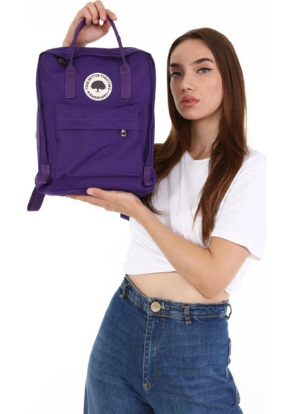 Unisex Imperteks Su Geçirmez Kumaş Sırt Çantası