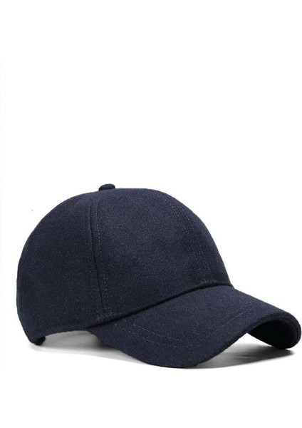 Cappello Erkek Kışlık Kaşe Beyzbol Şapka Kep