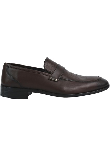 Hakiki Deri Bağcıksız Kahverengi Erkek Ayakkabı fiyatları