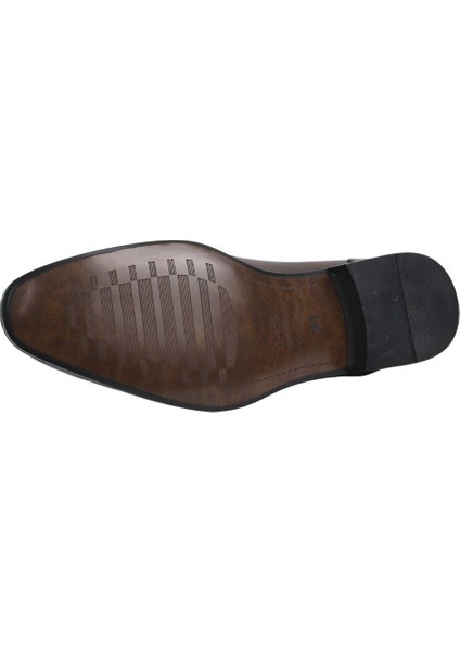 Hakiki Deri Bağcıksız Kahverengi Erkek Ayakkabı fırsatları