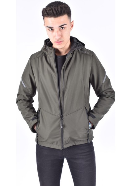 2117 Softjel Kapşonlu Mont/haki/s modelleri