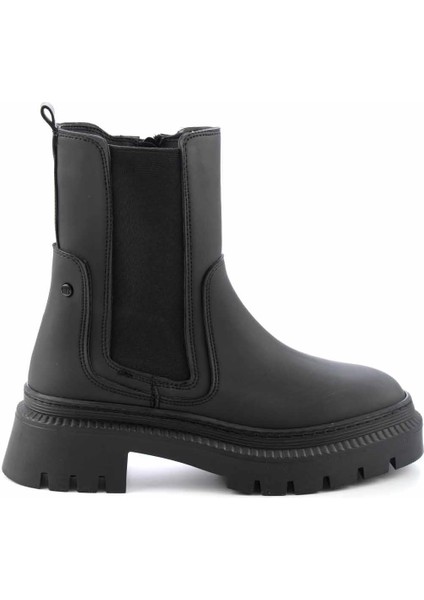 Mat Siyah Kadın Bot ve Bootie K025381111