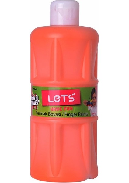 Lets L-5003 Parmak Boyası 500 ml Turuncu