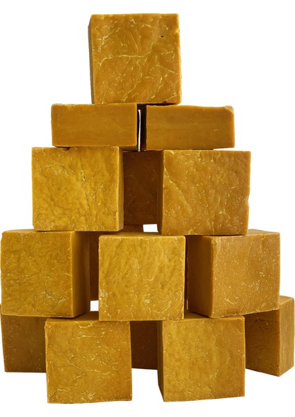 3 kg Sarı Bıttım Sabunu Doğal El Yapımı