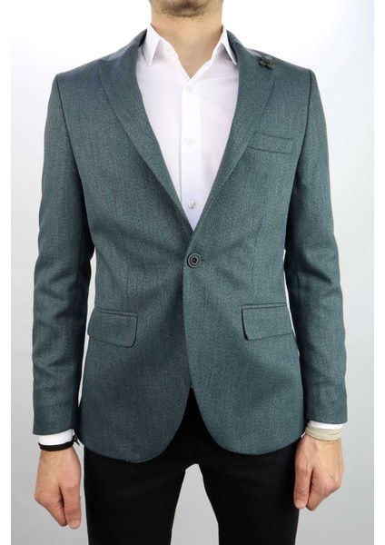 Gri Slim Fit Erkek Ceket fırsatları