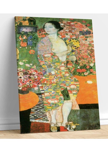 VeraStore Gustav Klimt Kanvas Tablo Dansçı