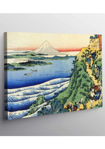 VeraStore Hokusai Katsushika Kanvas Tablo Yüz Şiir