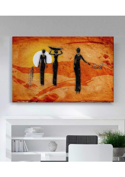 VeraStore Kanvas Tablo, Afrika Sahnesi