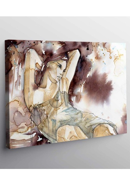 VeraStore Kadın Güzelliği Kanvas Tablo