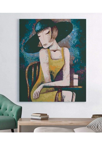 VeraStore Kanvas Tablo Bayan Cafe Iı fiyatları