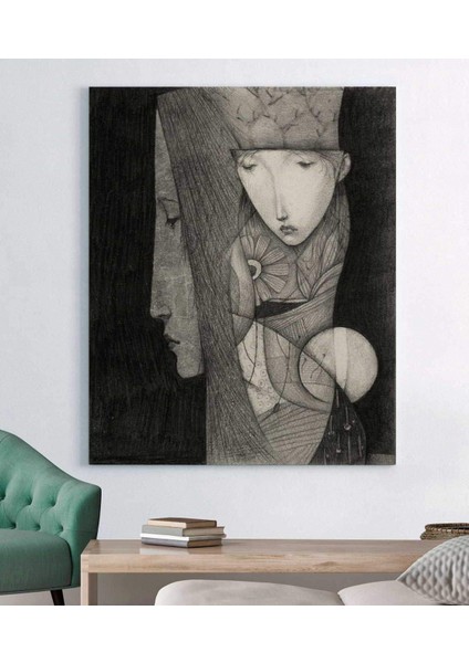 VeraStore Karanlıkta Kanvas Tablo fiyatları