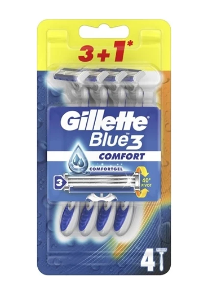 Blue3 Comfort 3+1 Tıraş Bıçağı