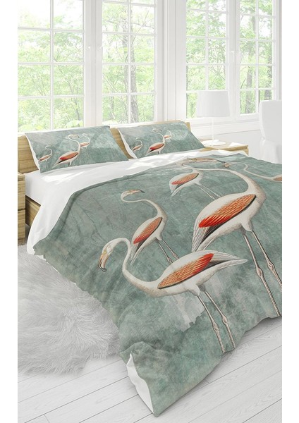 Flamingo Çift Kişilik Nevresim Seti fiyatları