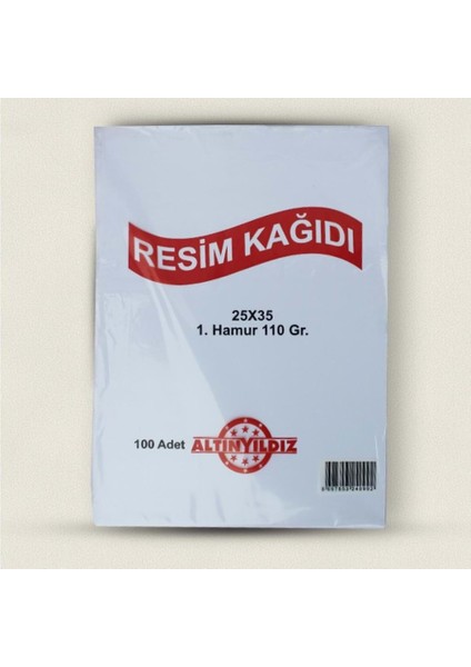 25x35 110gr Resim Kağıdı 100’lü