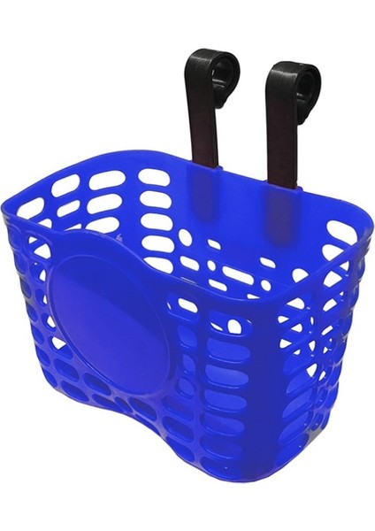 Bisiklet Ön Sepet Plastik Askılı Model 16 - 20 Jant Mavi