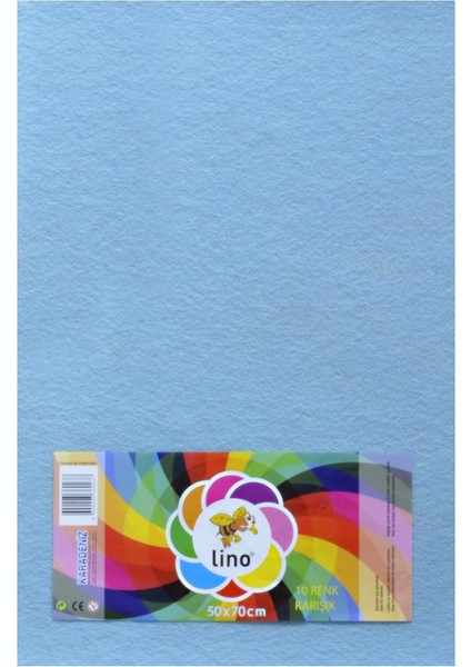 LİNO MAVİ KEÇE 50 x 70 cm