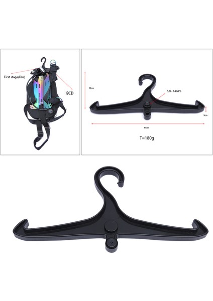 Çok Amaçlı Bcd Tüplü Dişli Dalış Askı Şnorkel Takım Elbise Asılı Braketi (Yurt Dışından) modelleri
