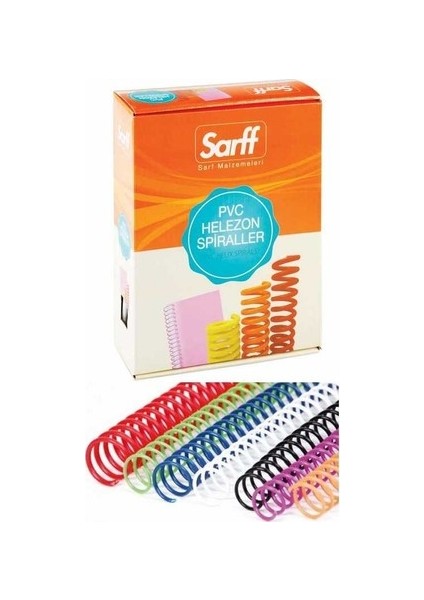 MAVİ PLASTİK SPİRAL 8 mm