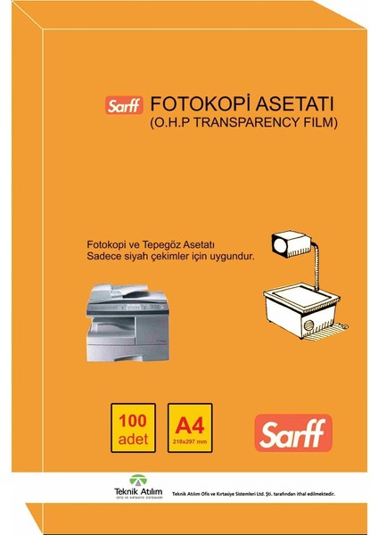 A3 Fotokopi  Asetatı 153 30 090