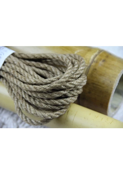 Shibari Türk Profesyonel Seri Naural Jüt Bondage Shibari Esaret Fantezi Ipi 6mm/8mt