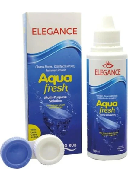 Aqua Fresh 100 ml Çok Amaçlı Kontak Lens Bakım Solüsyonu