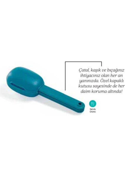 Koruyucu Kapaklı Çatal Kaşık Bıçak Seti fırsatları