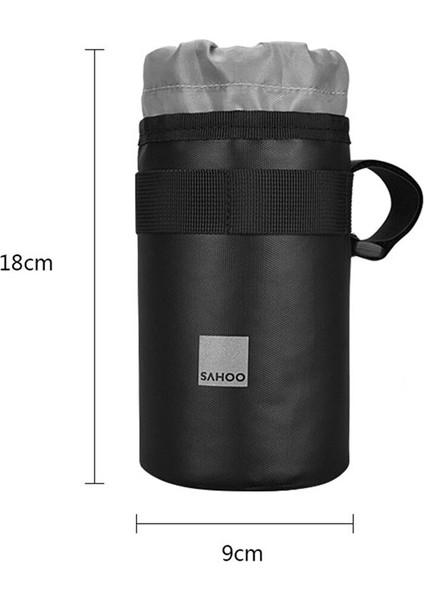 Bisiklet Bisiklet Bisiklet Gidon Yalıtımlı Içecek Su Şışesi Çanta Su Isıtıcısı Soğutucu Paket Tutucu Nemlendirme Taşıyıcı Taşıyıcı Kılıf (Yurt Dışından)