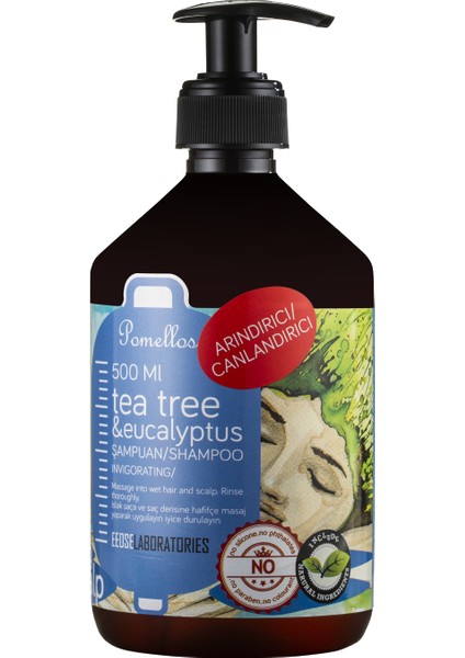 Tea Tree Oil & Eaucalyptus Şampuan 500 ml