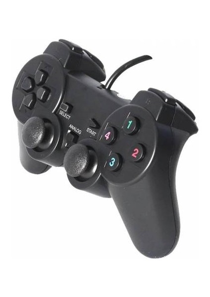 Powermaster KD-208 Usb-Pc-Ps3 Titreşimli Joystick 1.8 Metre Kablolu Oyun Kolu