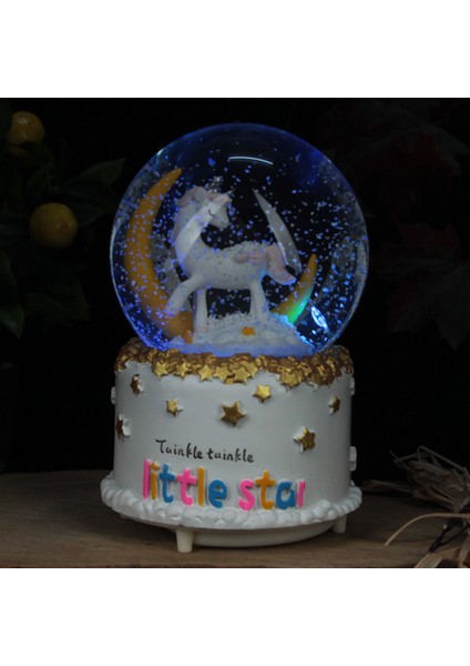 Püskürtmeli Kar Küre Müzikli Işıklı Unicorn Model Büyük Boy Sevgiliye Hediye fiyatları