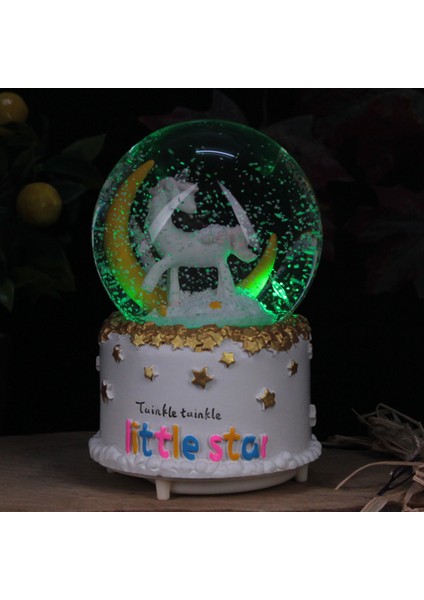 Püskürtmeli Kar Küre Müzikli Işıklı Unicorn Model Büyük Boy Sevgiliye Hediye fırsatları