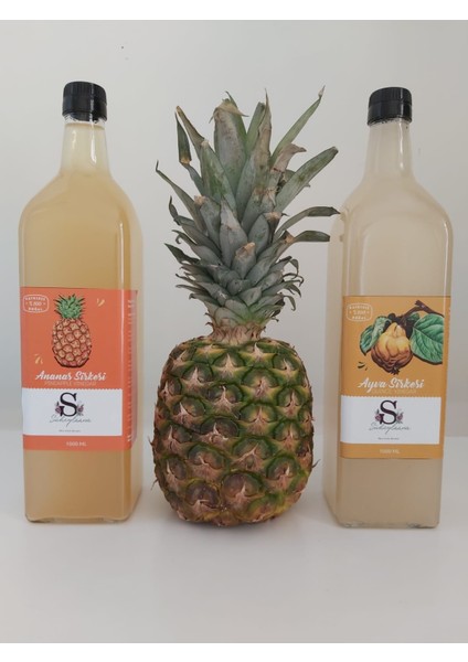 Ananas Sirkesi 1 Lt + Ayva Sirkesi 1 Lt